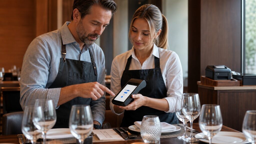 finance and operations staff evaluating unbranded payment terminal and settlement workflow for a restaurants buying decision