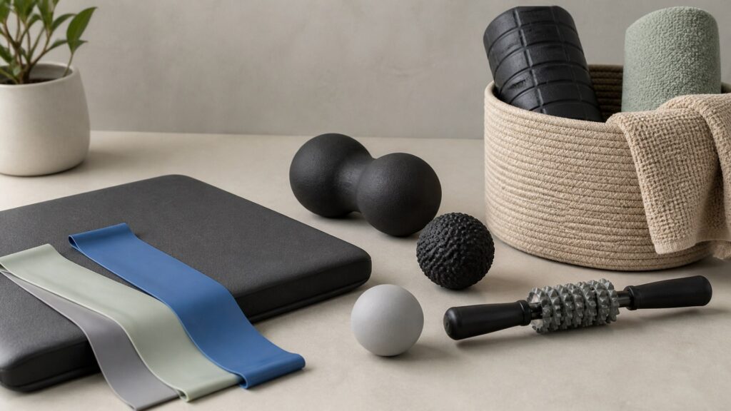 Unbranded physical therapy equipment products arranged for a careful buying comparison
