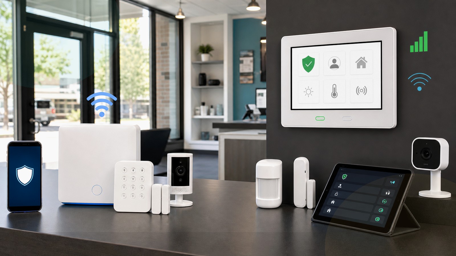 Ring Alarm Pro vs Qolsys IQ Panel 4: Which Smart Business Alarm Systems Is Better?