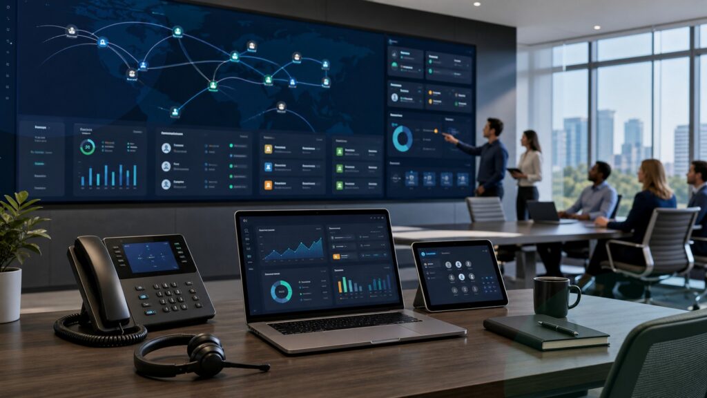 RingCentral MVP vs 8x8 Work business comparison image