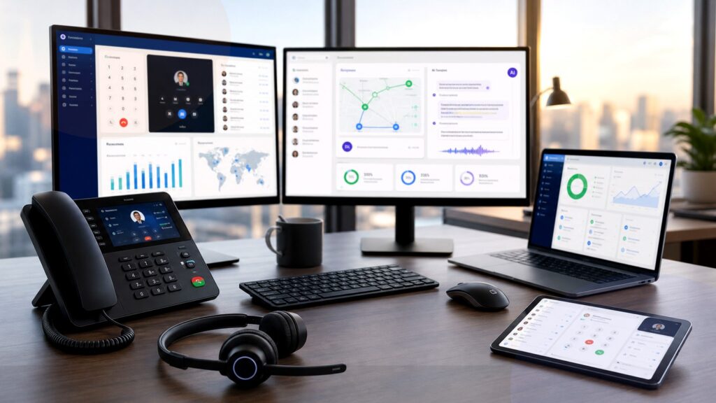 RingCentral MVP vs Dialpad Ai Voice business comparison image