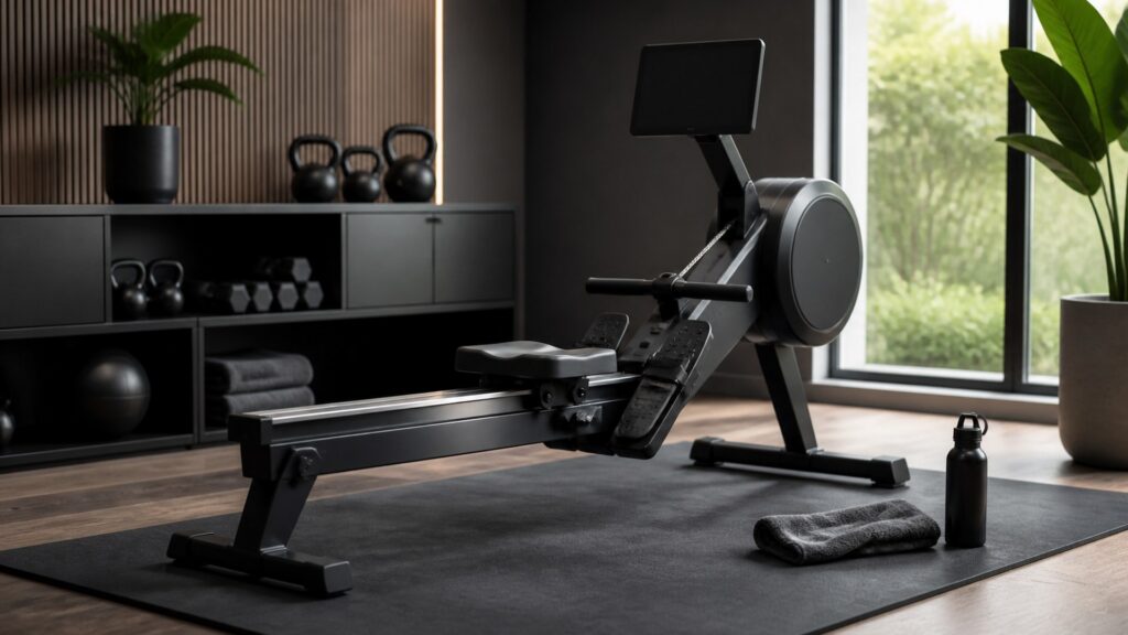 rowing machines for overall use arranged in a practical buyer guide scene