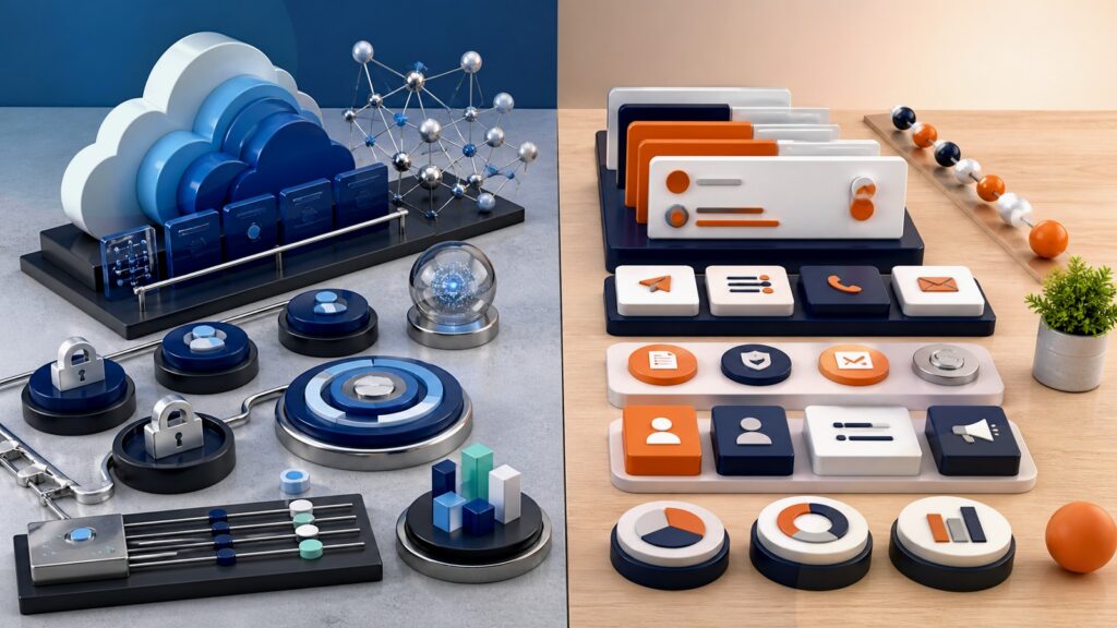 Salesforce Sales Cloud vs HubSpot Sales Hub business comparison image