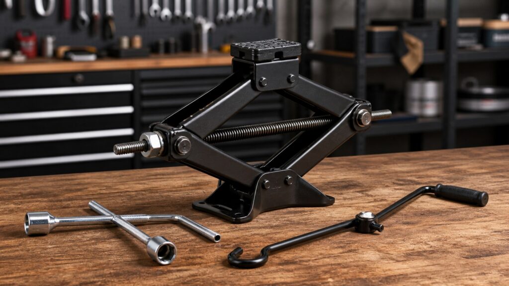 scissor jacks shopping setup for overall selection with practical vehicle-focused details
