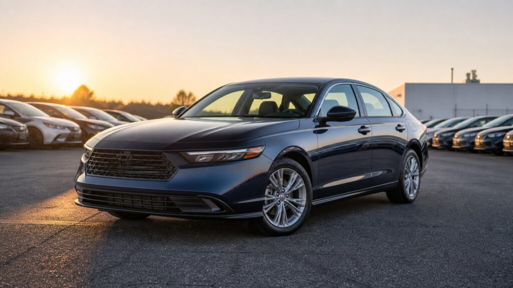 sedans shopping setup for resale value considerations with practical vehicle-focused details