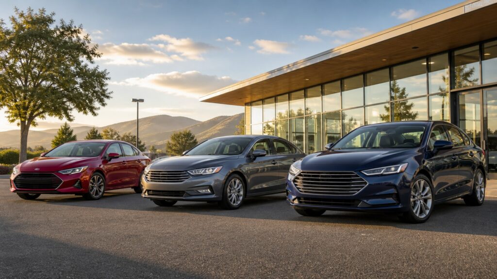 sedans shopping setup for overall selection with practical vehicle-focused details