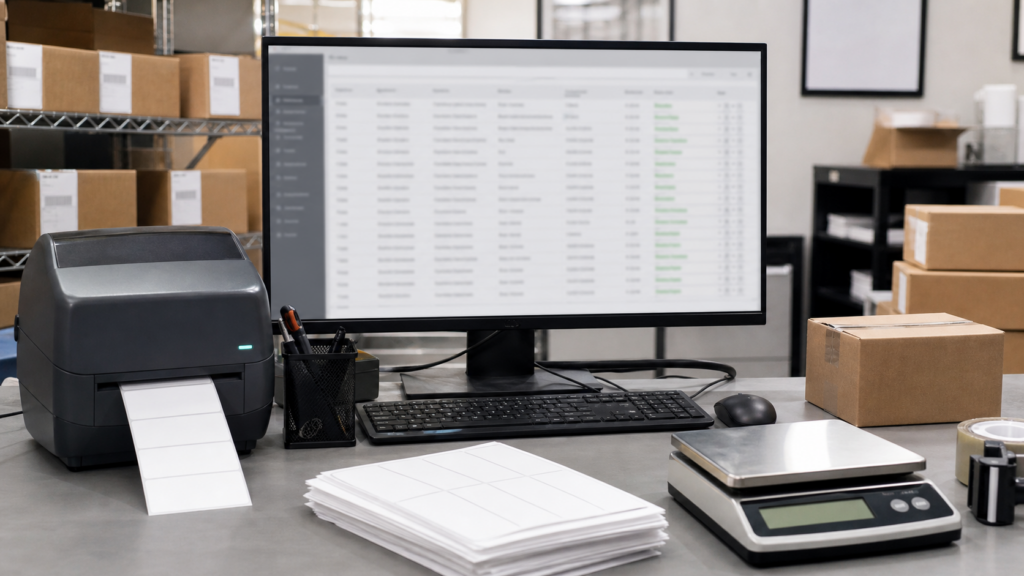 Ultra photorealistic shipping software hero image for ShipWorks review