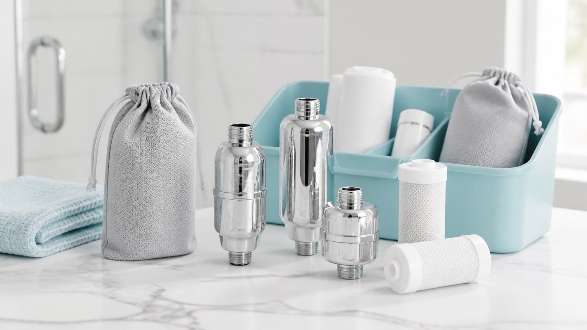 Shower Water Filters Buying Guide for Portability and Storage Needs