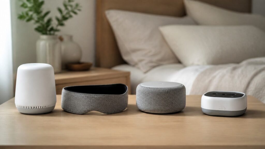 Unbranded sleep audio devices products arranged for a careful buying comparison