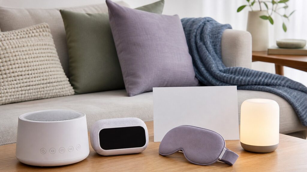 Unbranded sleep & relaxation devices products arranged for a careful buying comparison