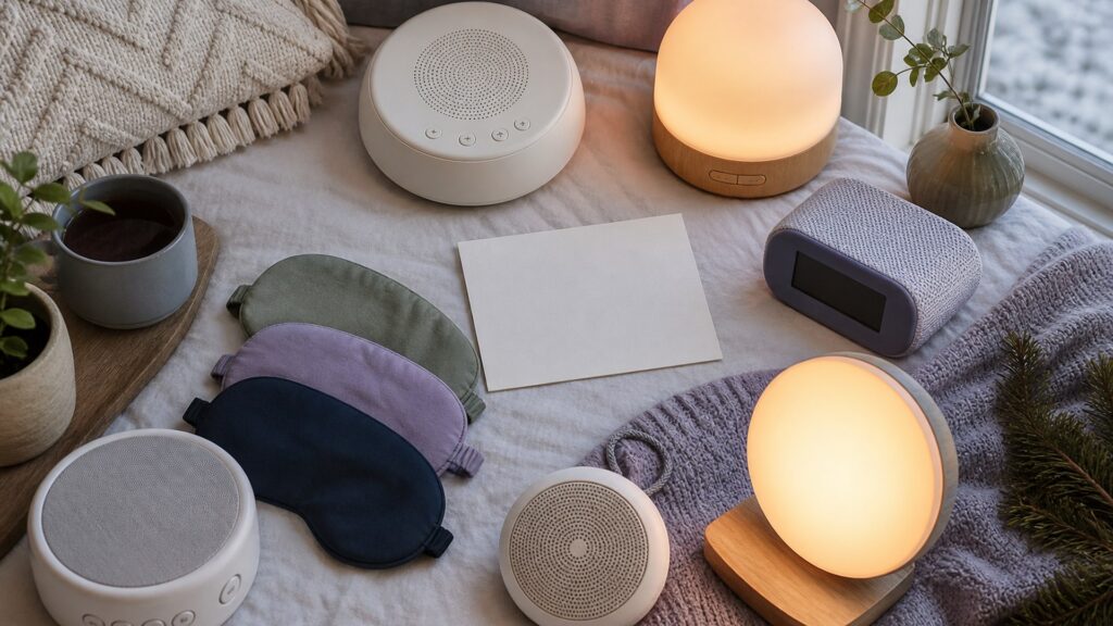 Unbranded sleep & relaxation devices products arranged for a careful buying comparison