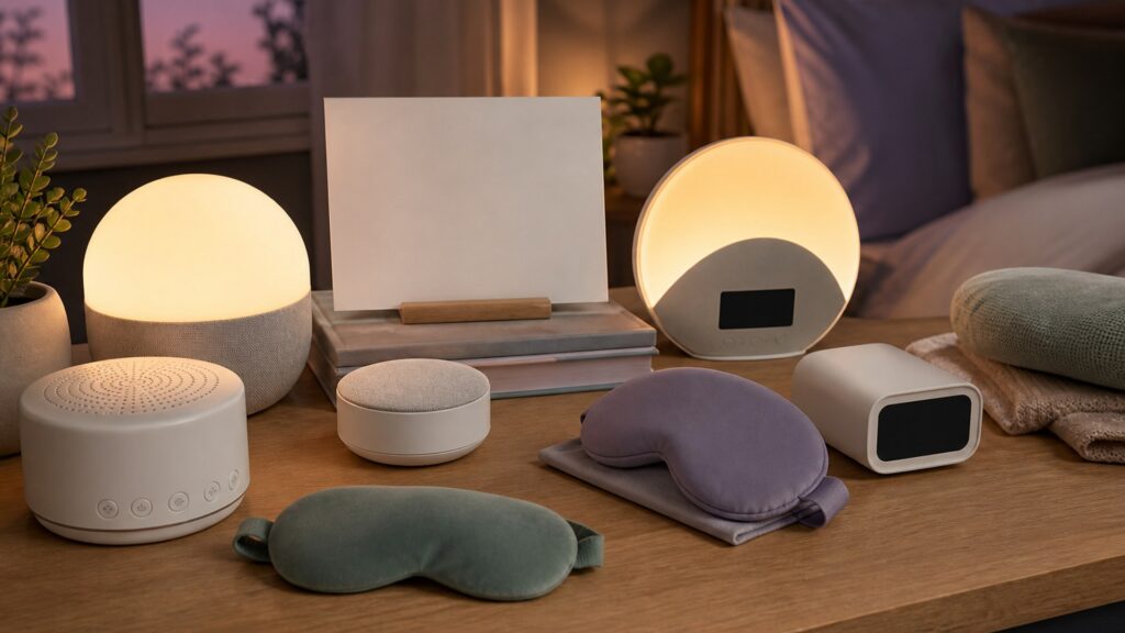 Unbranded sleep & relaxation devices products arranged for a careful buying comparison