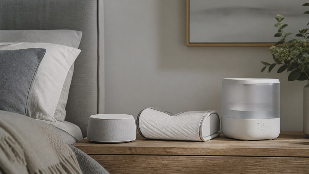 Unbranded sleep therapy devices products arranged for a careful buying comparison