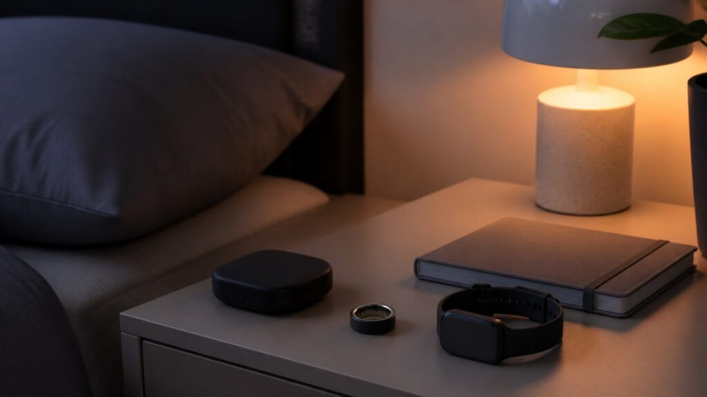 Unbranded sleep tracking devices products arranged for a careful buying comparison