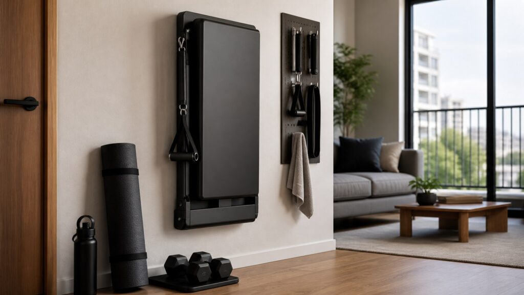 smart home gyms for small spaces arranged in a practical buyer guide scene