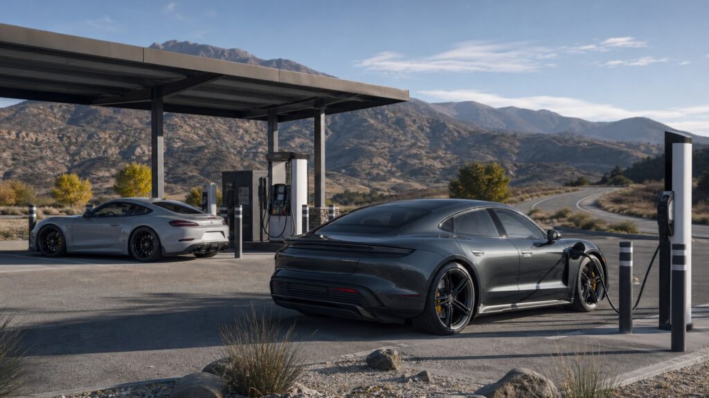 sports cars shopping setup for fuel, charging, and operating costs with practical vehicle-focused details