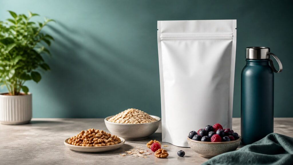 Unbranded sports nutrition supplements products arranged for a careful buying comparison
