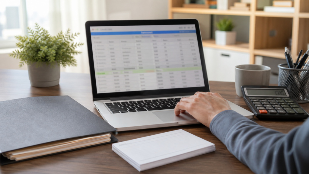 Ultra photorealistic small business payroll software hero image for SurePayroll Review: Performance, Pros, and Cons