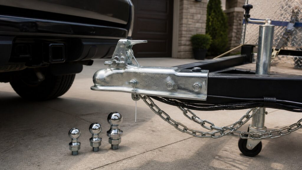 trailer couplers shopping setup for overall selection with practical vehicle-focused details