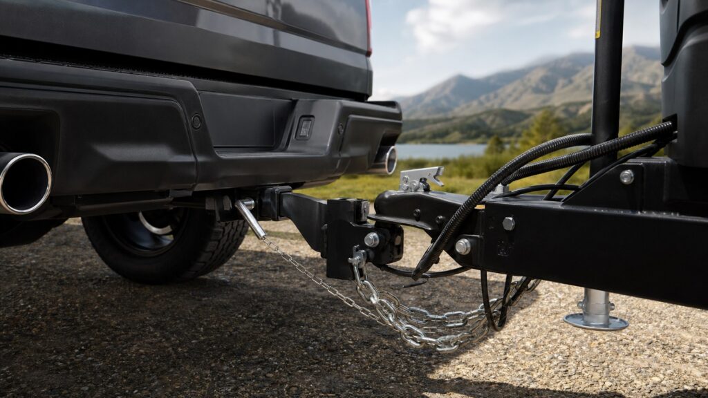 trailer hitch locks shopping setup for tow rating compatibility with practical vehicle-focused details