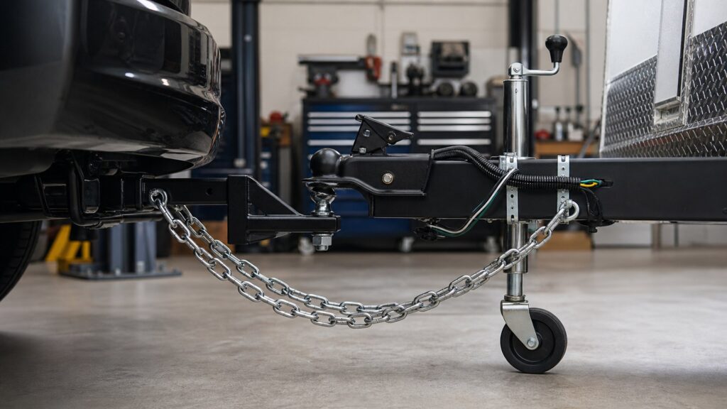 trailer safety chains shopping setup for overall selection with practical vehicle-focused details