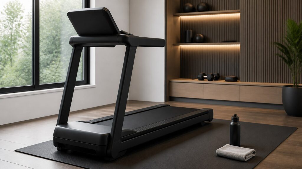 treadmills for overall use arranged in a practical buyer guide scene