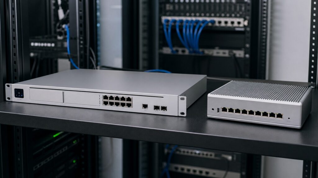 Ubiquiti Dream Machine Pro vs Netgate 6100 business comparison image