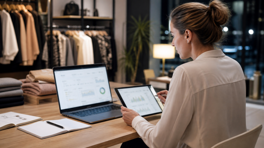 Ultra photorealistic POS operations hero image for Vend by Lightspeed Review for Cloud Retail POS Systems