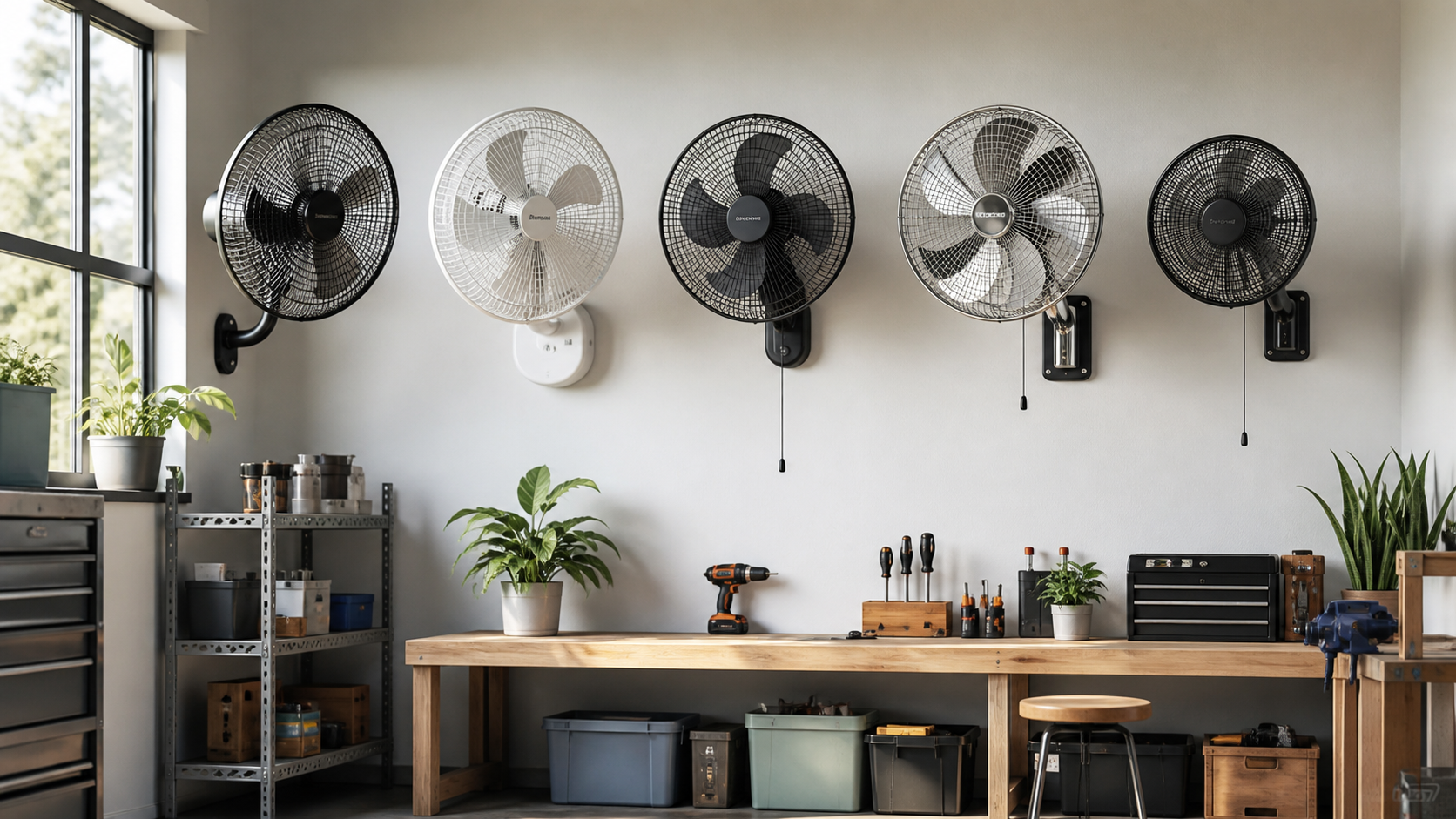 Wall-Mounted Fans