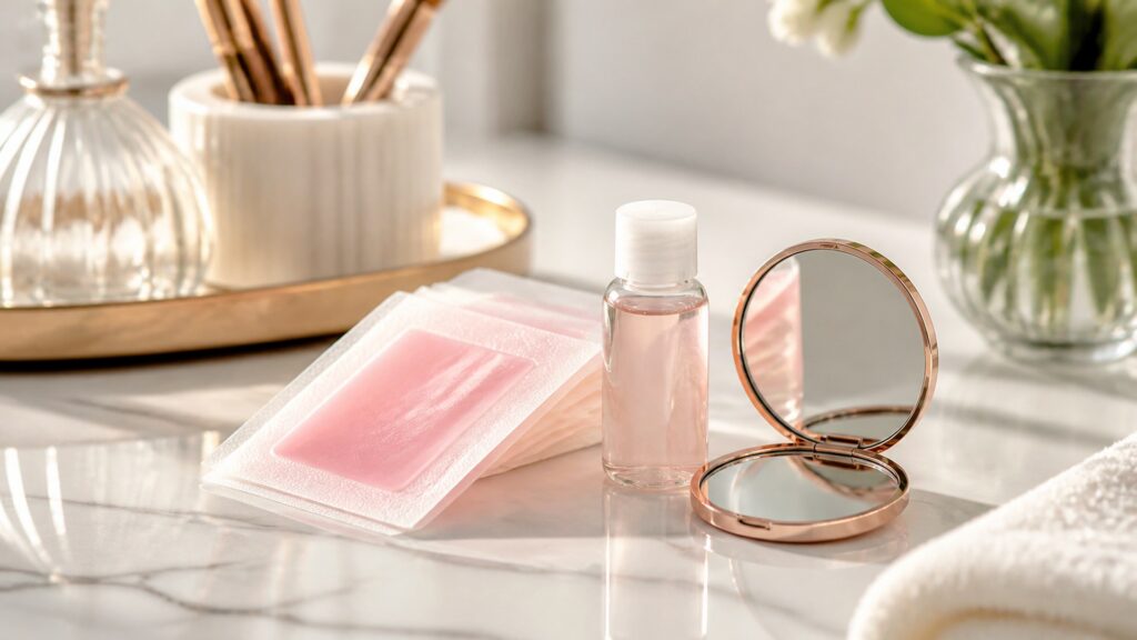Unbranded waxing kits arranged for a quick touch-ups buying guide