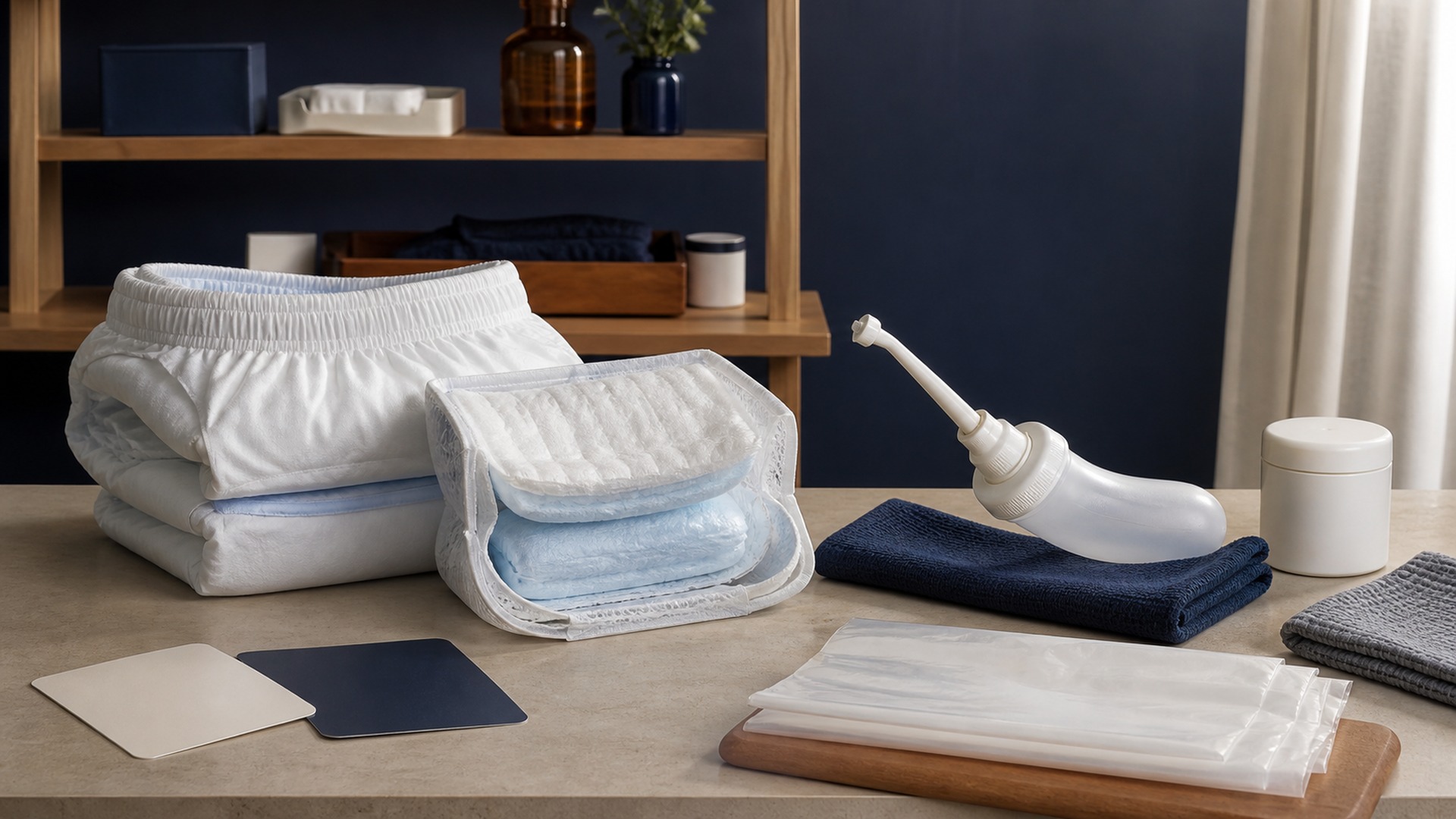 What Makes Adult Incontinence Underwear Different from Portable Bidets