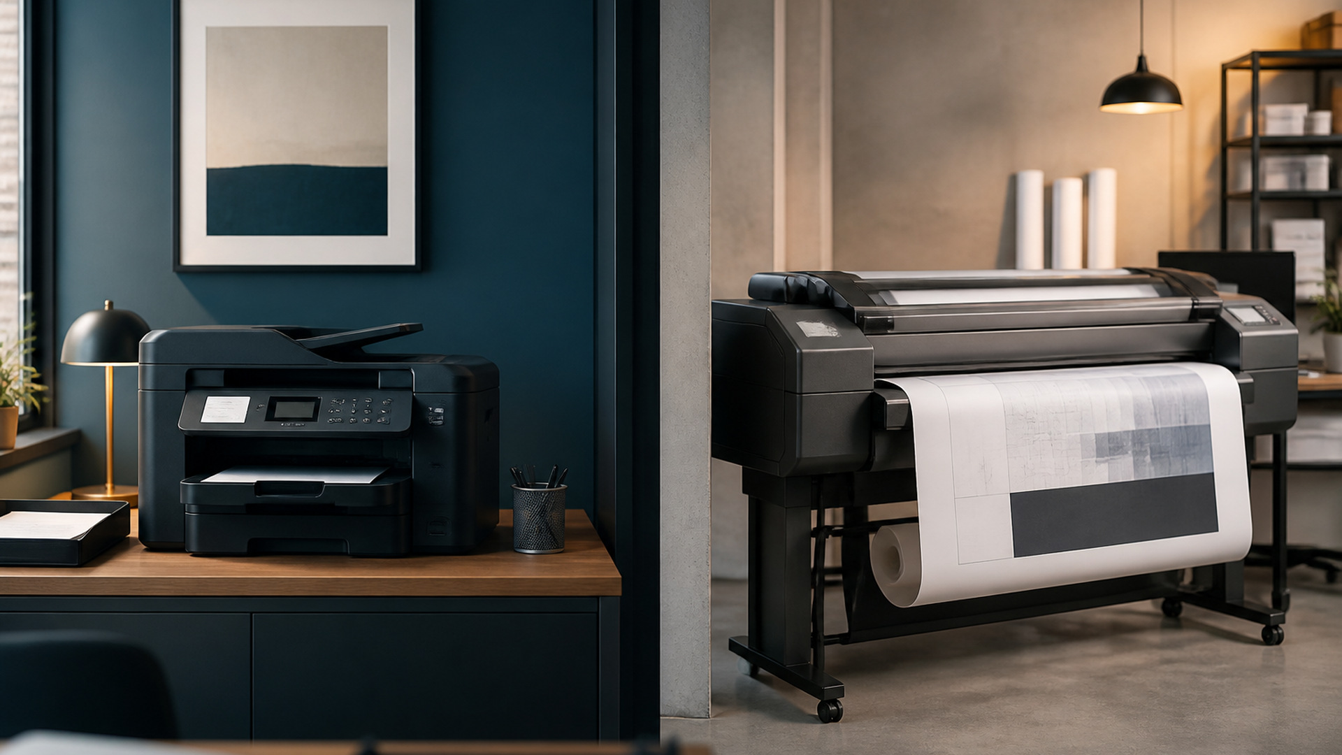 What Makes All-in-One Office Printers Different from Wide Format Office Printers
