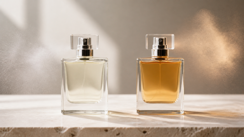 eau de toilette vs eau de parfum explainer hero image for Review Streets