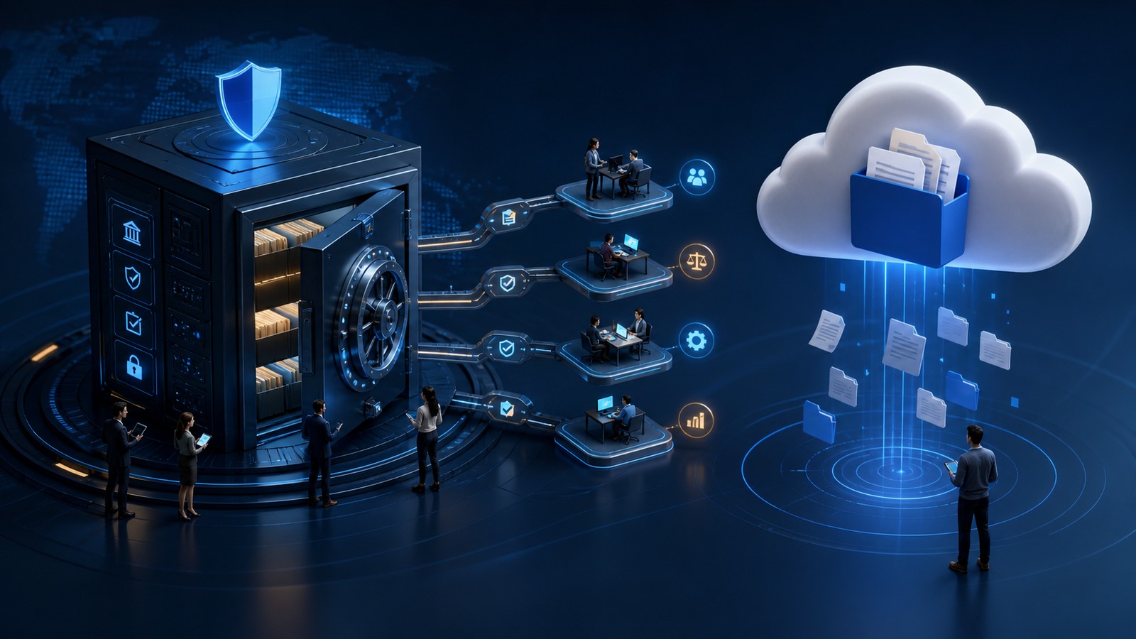 What Makes Enterprise Document Management Software Different from Cloud Document Management Systems