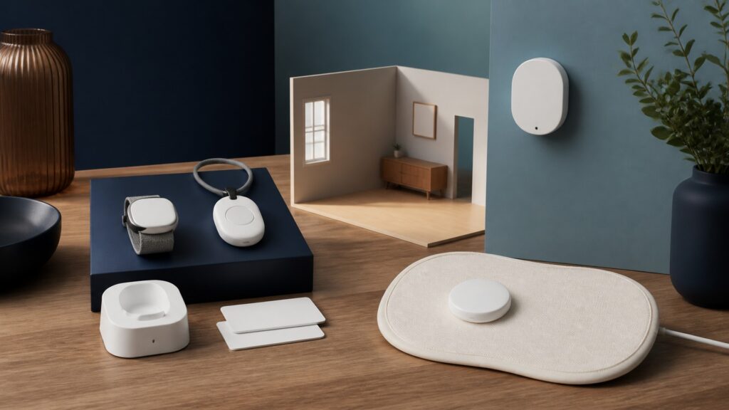 People-free editorial still life for What Makes Fall Detection Devices Different from Baby Breathing Monitors