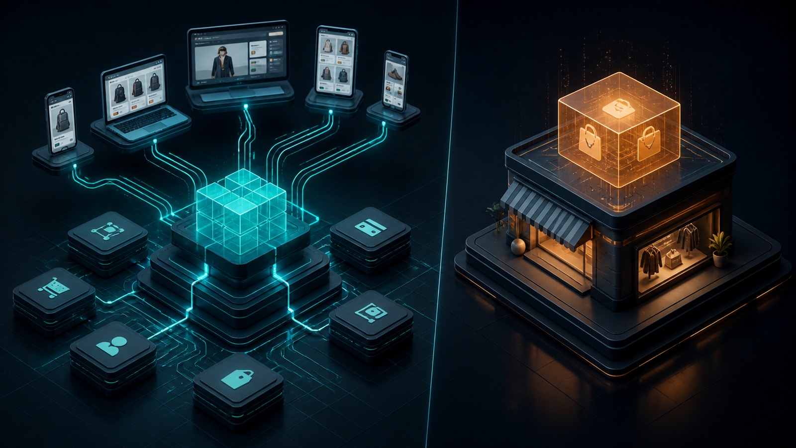 What Makes Headless Ecommerce Platforms Different from Hosted Ecommerce Platforms