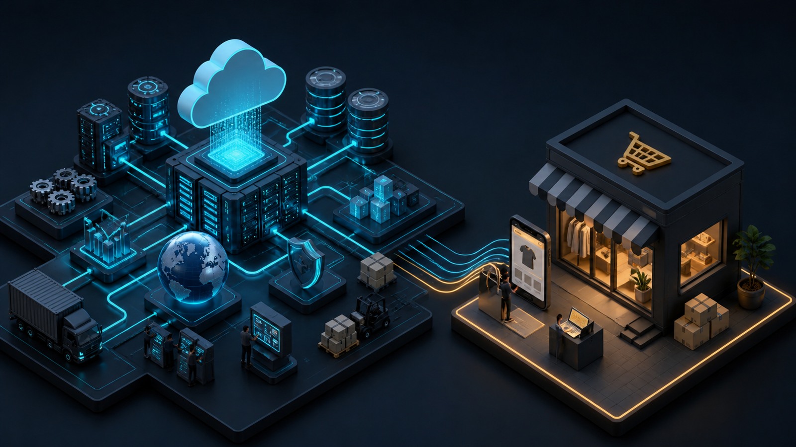 What Makes Hosted Ecommerce Platforms Different from Small Business Ecommerce Platforms