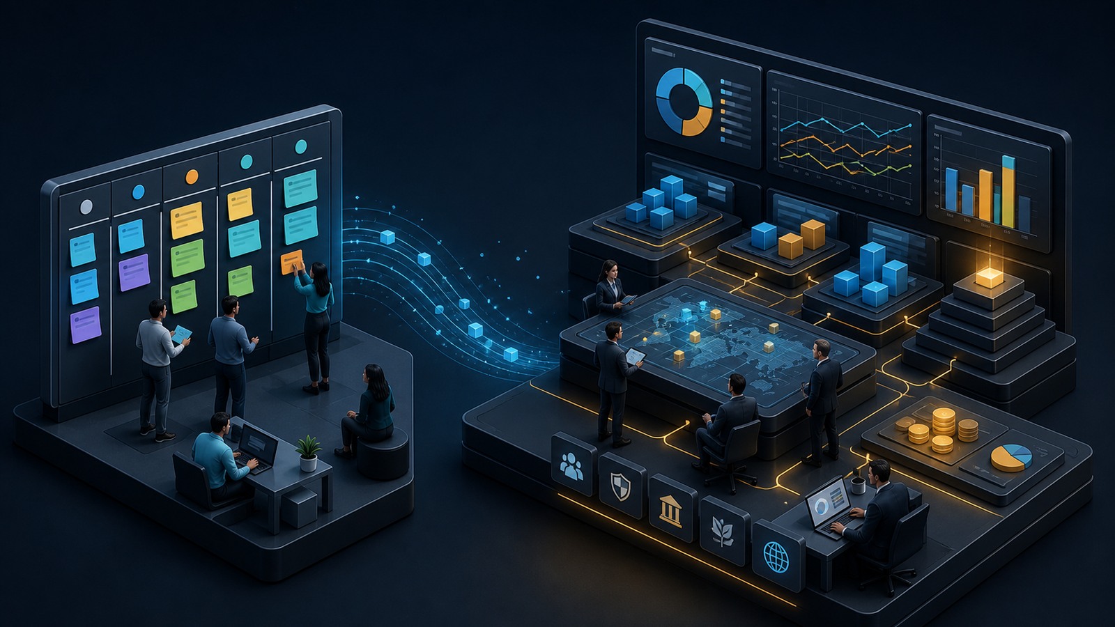 What Makes Kanban Project Management Software Different from Enterprise Project Management Software
