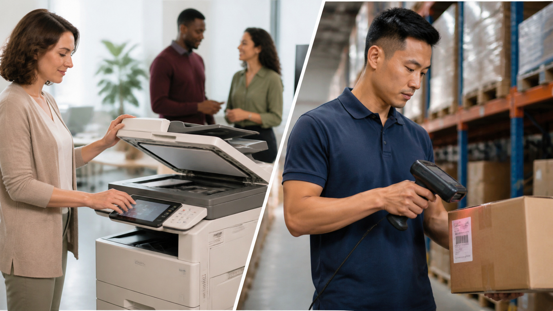What Makes Office Machines Different from Barcode Equipment