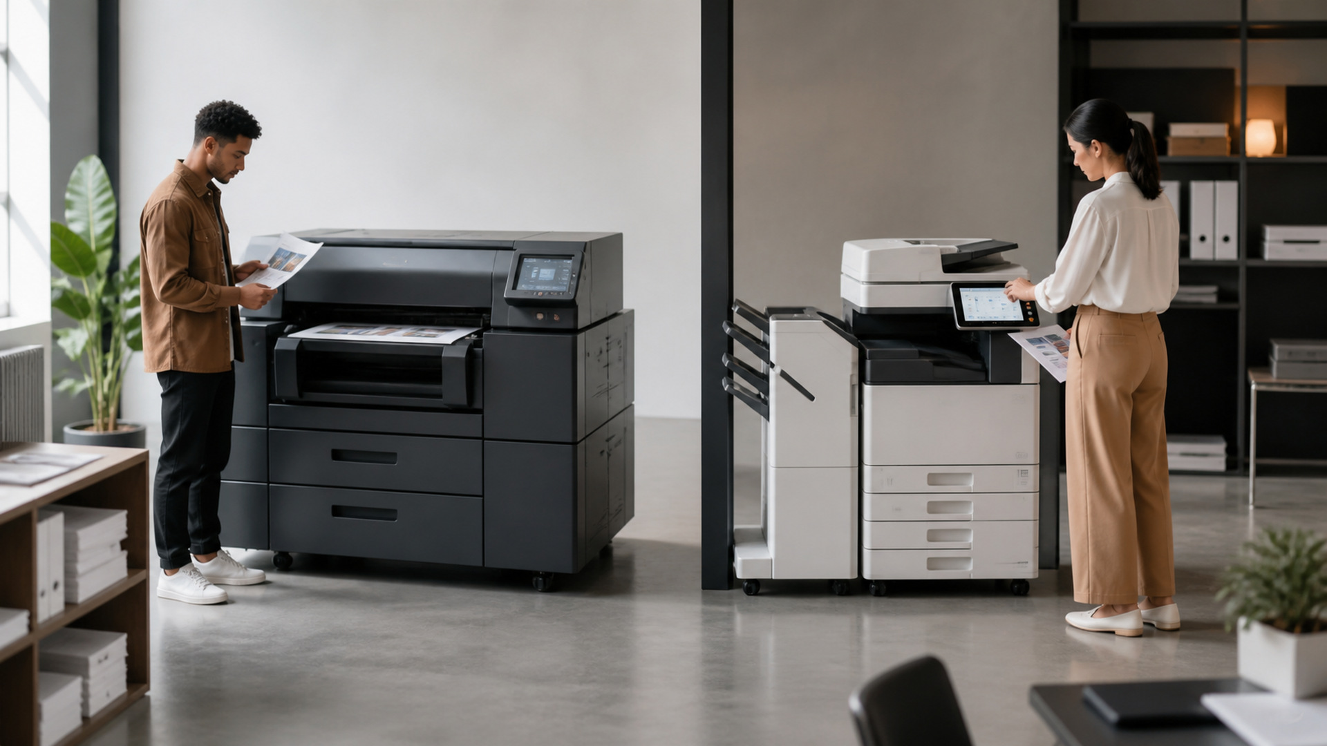 What Makes Office Printers Different from Office Machines