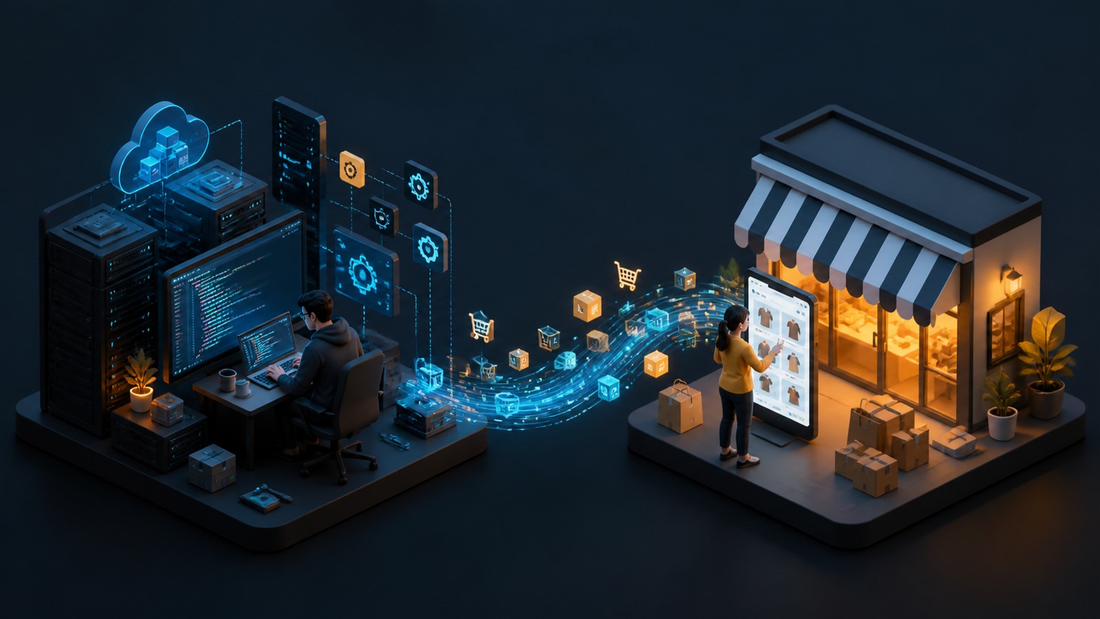What Makes Open Source Ecommerce Platforms Different from Small Business Ecommerce Platforms