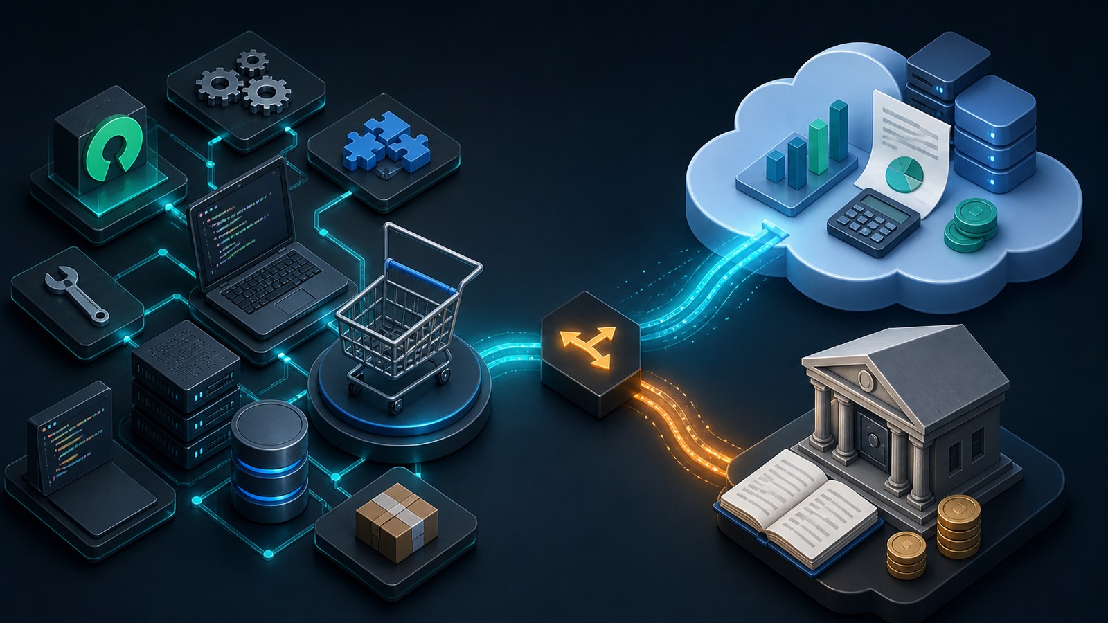 What Makes Open Source Shopping Cart Software Different from Cloud Accounting Software
