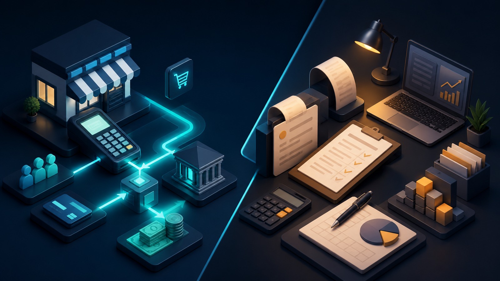 What Makes Small Business Merchant Accounts Different from Freelancer Accounting Software