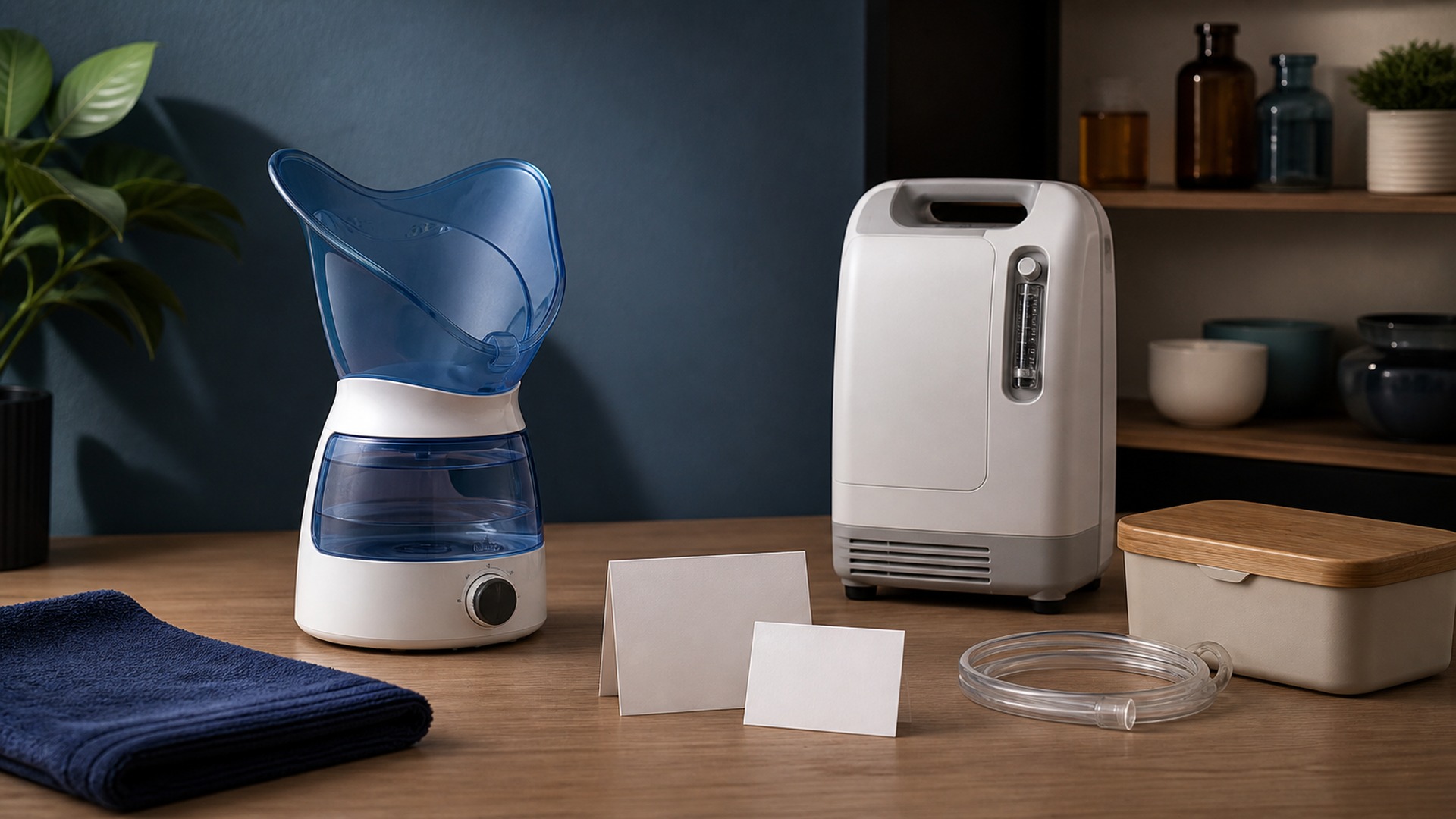 What Makes Steam Inhalers Different from Portable Oxygen Concentrators