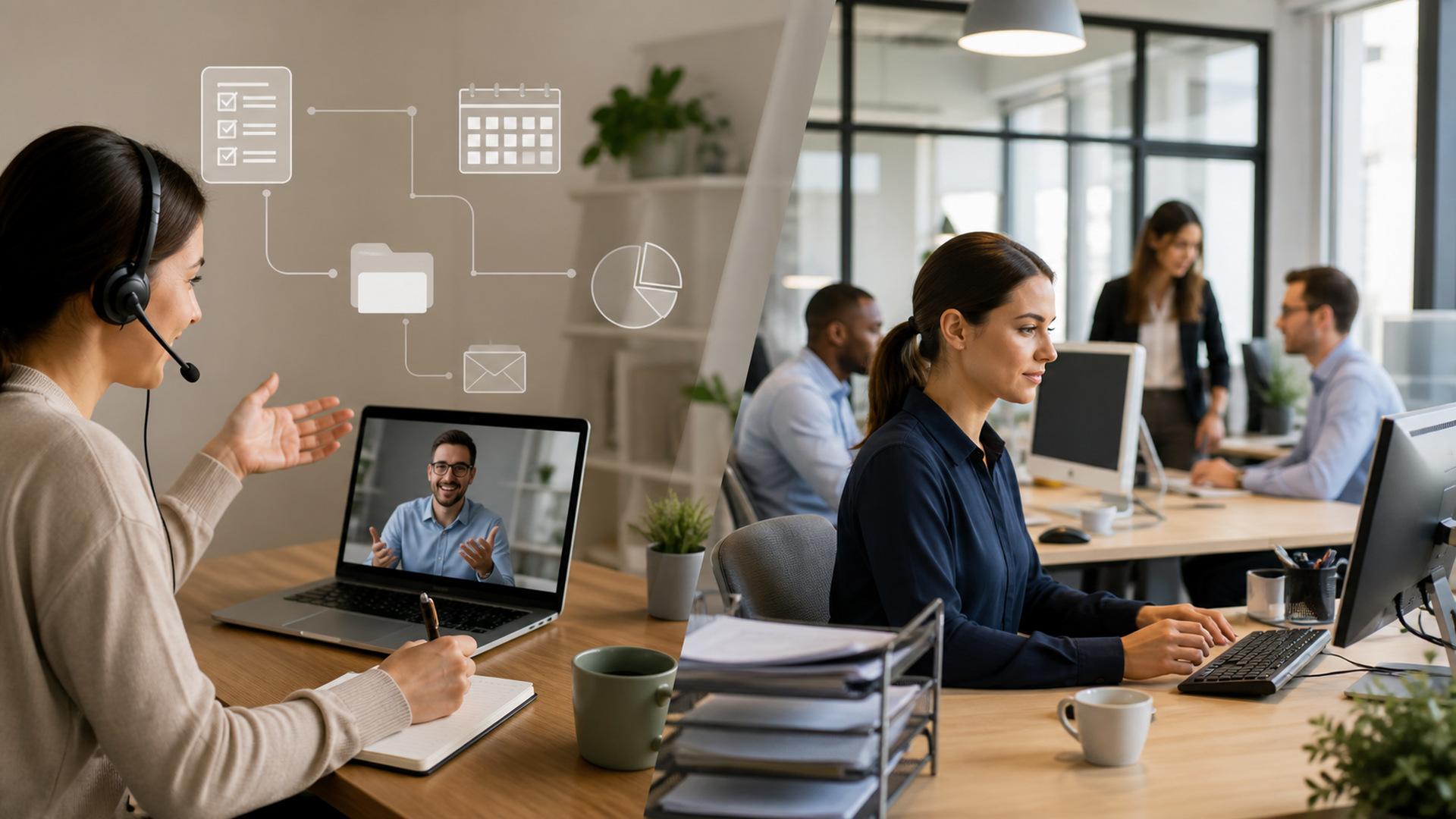 What Makes Virtual Assistants Different from In-House Administrative Staff