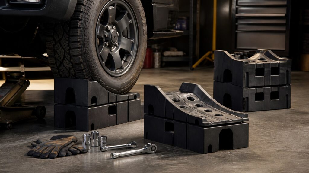 wheel cribs shopping setup for diy repair planning with practical vehicle-focused details