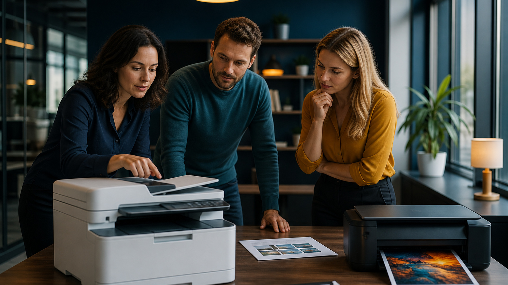 When to Use All-in-One Office Printers Instead of Inkjet Office Printers