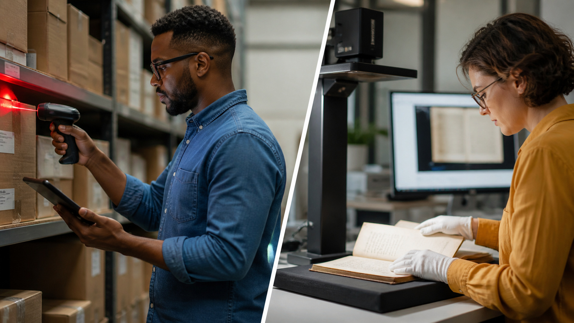 When to Use Barcode Equipment Instead of Document Scanners