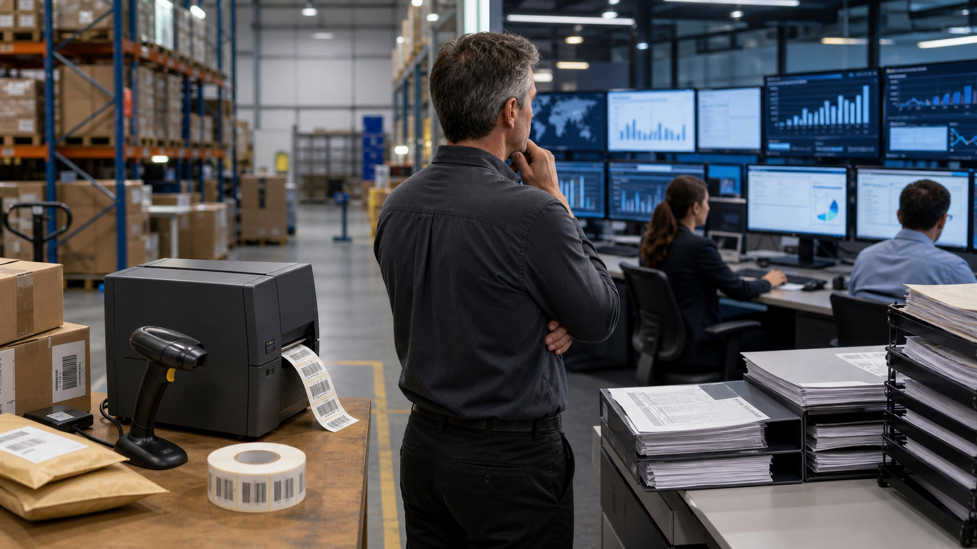 When to Use Barcode Label Printers Instead of Enterprise Accounting Software