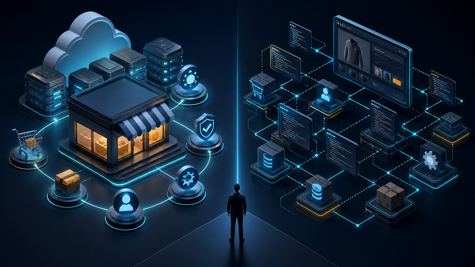 When to Use Hosted Ecommerce Platforms Instead of Headless Ecommerce Platforms